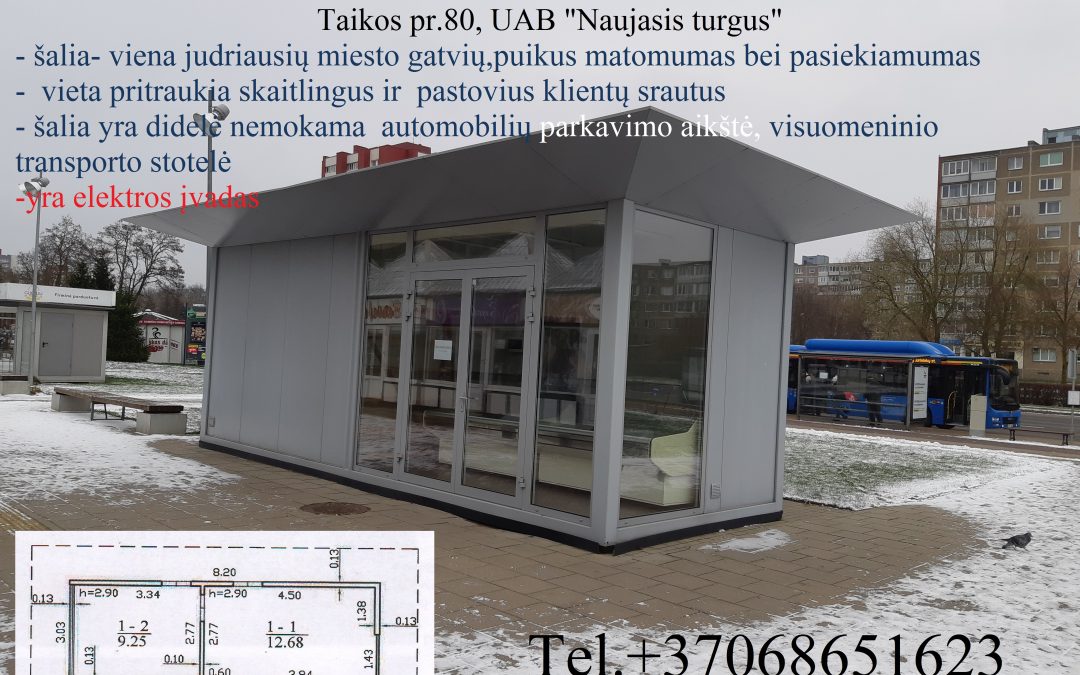 „Naujojo turgaus“ administracija kviečia prekybininkus išsinuomoti laisvas vietas: